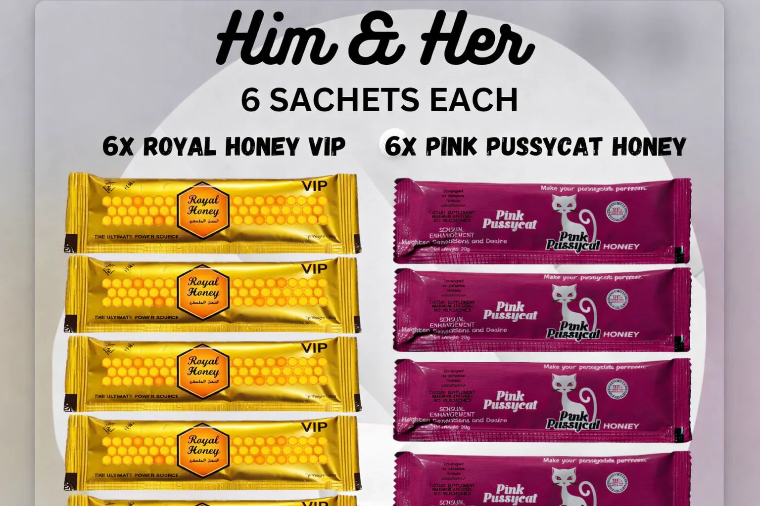 Him & Her VIP Honey Combo
