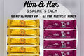 Him & Her VIP Honey Combo - 12 Pack (6+6)