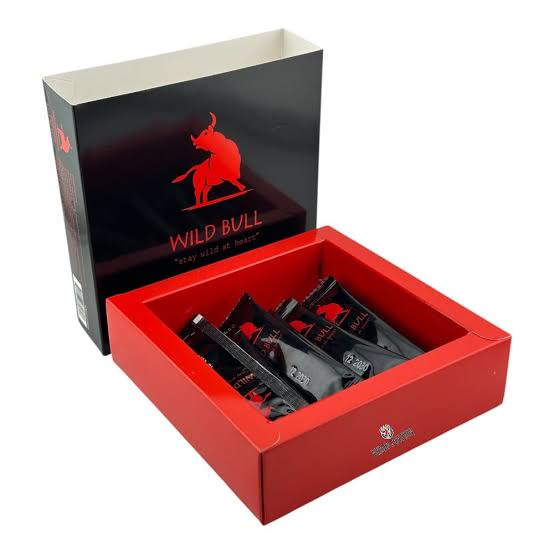 Wild Bull 12ct – Extreme Energy &amp; Performance Honey Packs